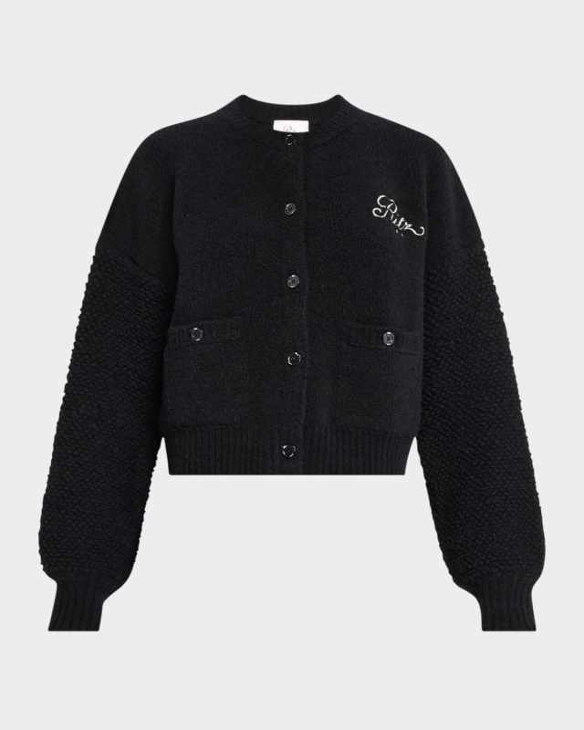 FRAME x Ritz Paris Mixed-Stitch Sweater